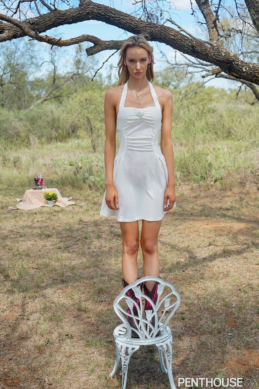 Penthouse Gold featuring Krystal Harper Hot Gallery, Krystal Harper - Perfect, Szabadban, Big Tits - 7. kép