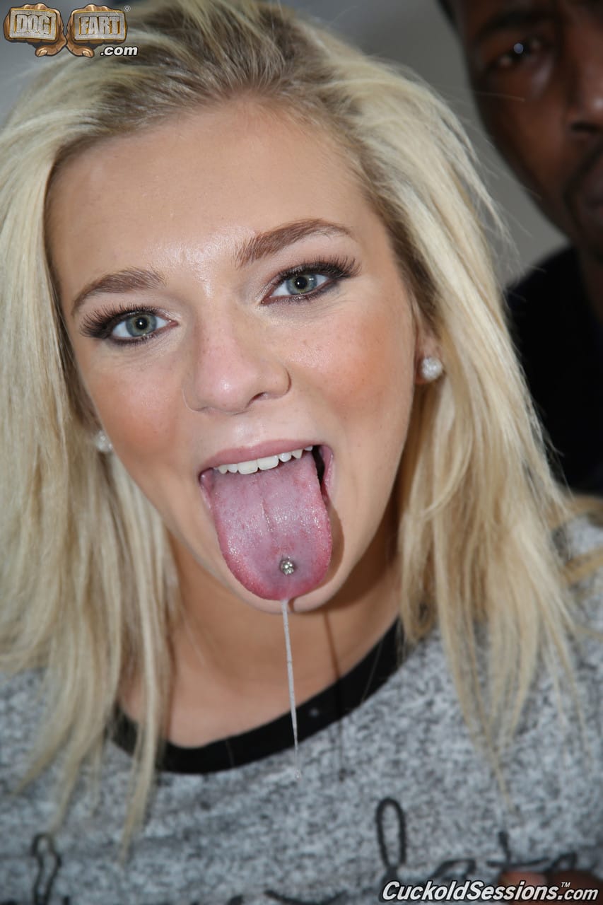 Tiffany Watson – szőke cukiság felszarvazza zoknis pasiját, Tiffany Watson, Isiah Maxwell - Felszarvazás, Interracial, Forró feleség - 8. kép